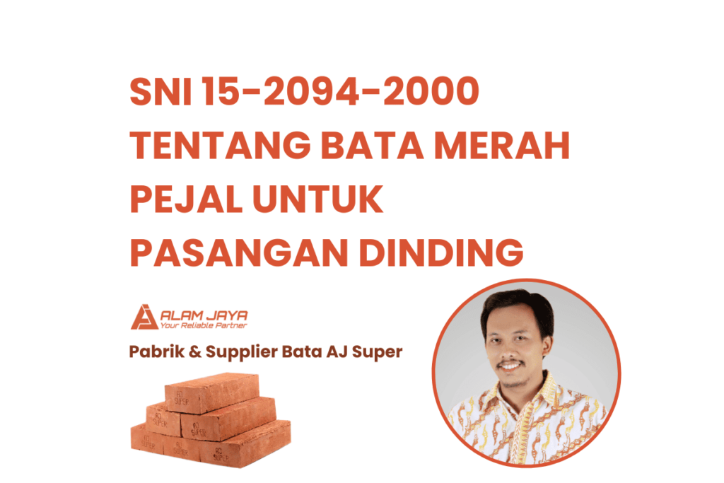 Sni 15 2094 2000 tentang bata merah pejal